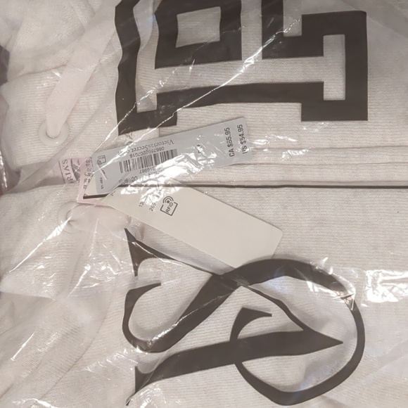 New Victoria secretCotton Fleece Full-Zip Hoodie - Picture 4 of 4